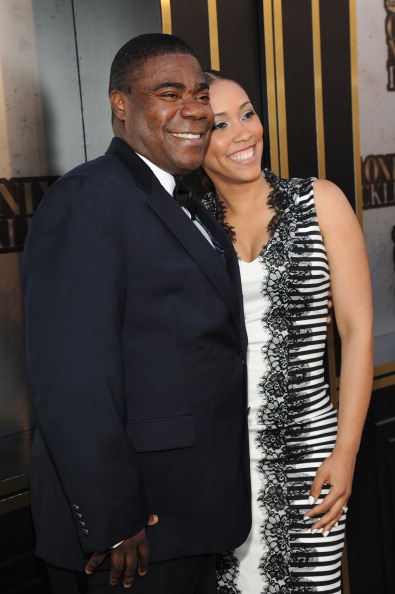Tracy Morgan and Meghan Wollover attend the Spike TV’s ‘Don Rickles: One Night Only’ on May 6, 2014 in New York City