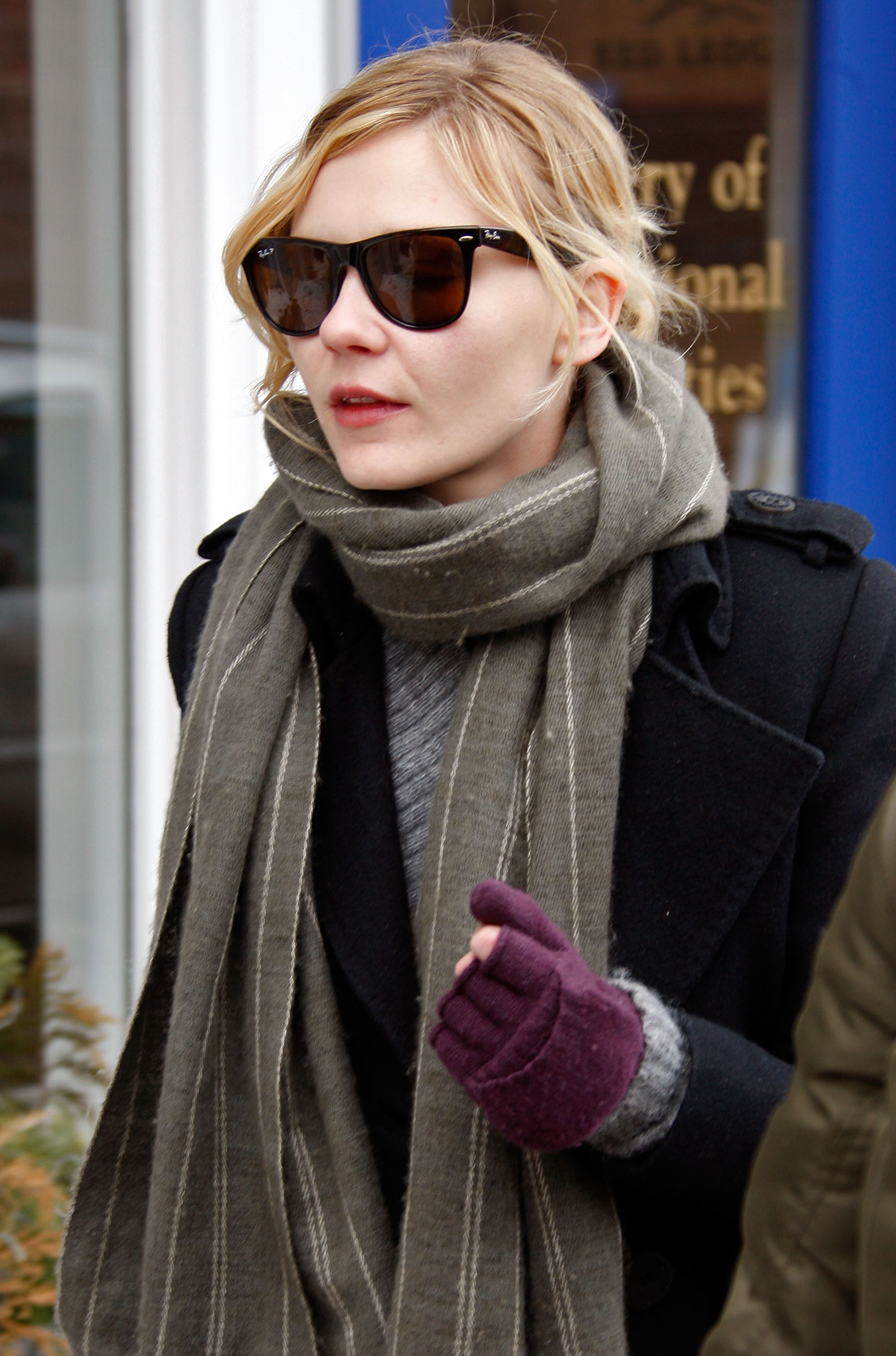 Kirsten Dunst walks on Main Street during the 2008 Sundance Film Festival on January 20, 2008 in Park City, Utah