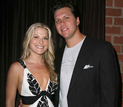 Ali Larter and husband Hayes MacArthur together at a ‘Heroes’ event on September 7, 2008