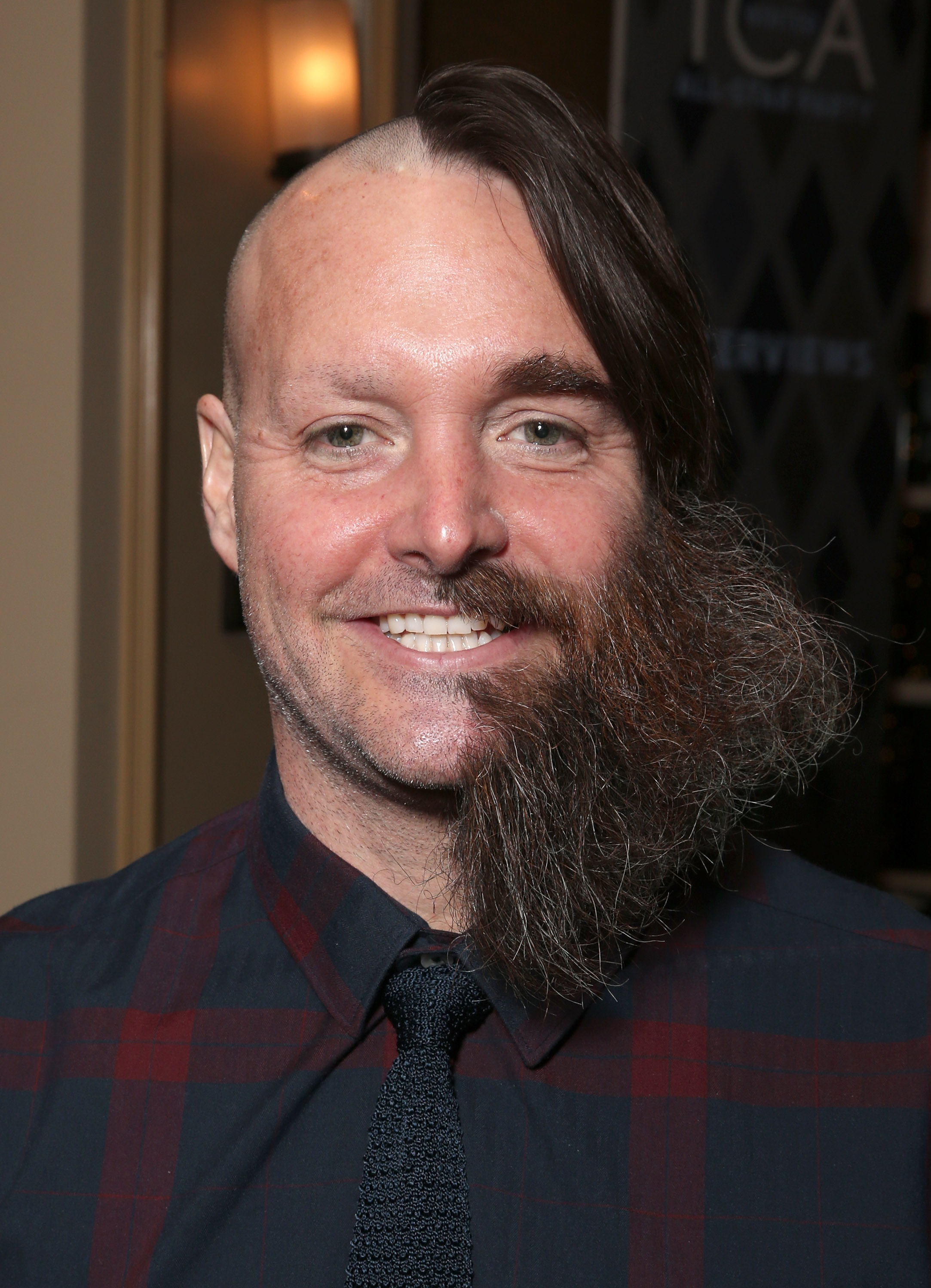 Will Forte Sports Half Shaved Head See The Pics Access Online