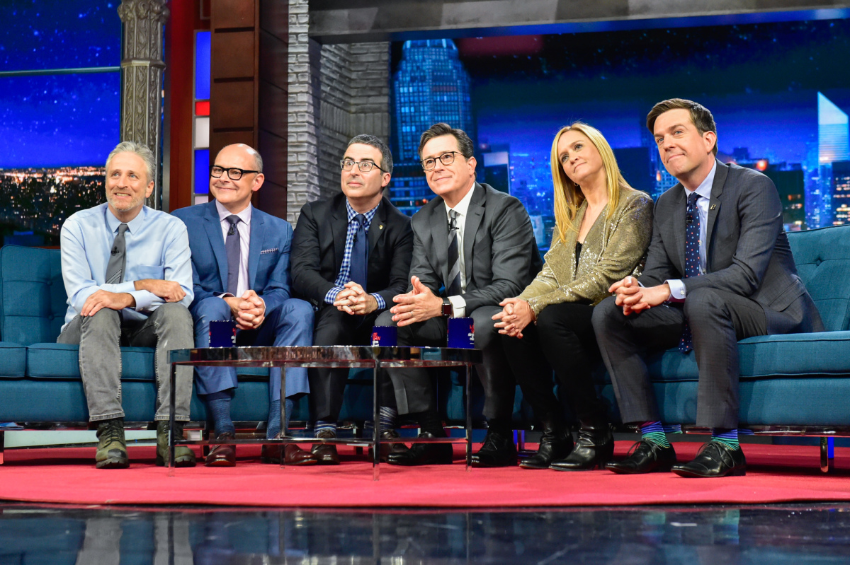 Stephen Colbert Welcomes Fellow 'Daily Show' Alums To 'The Late Show'