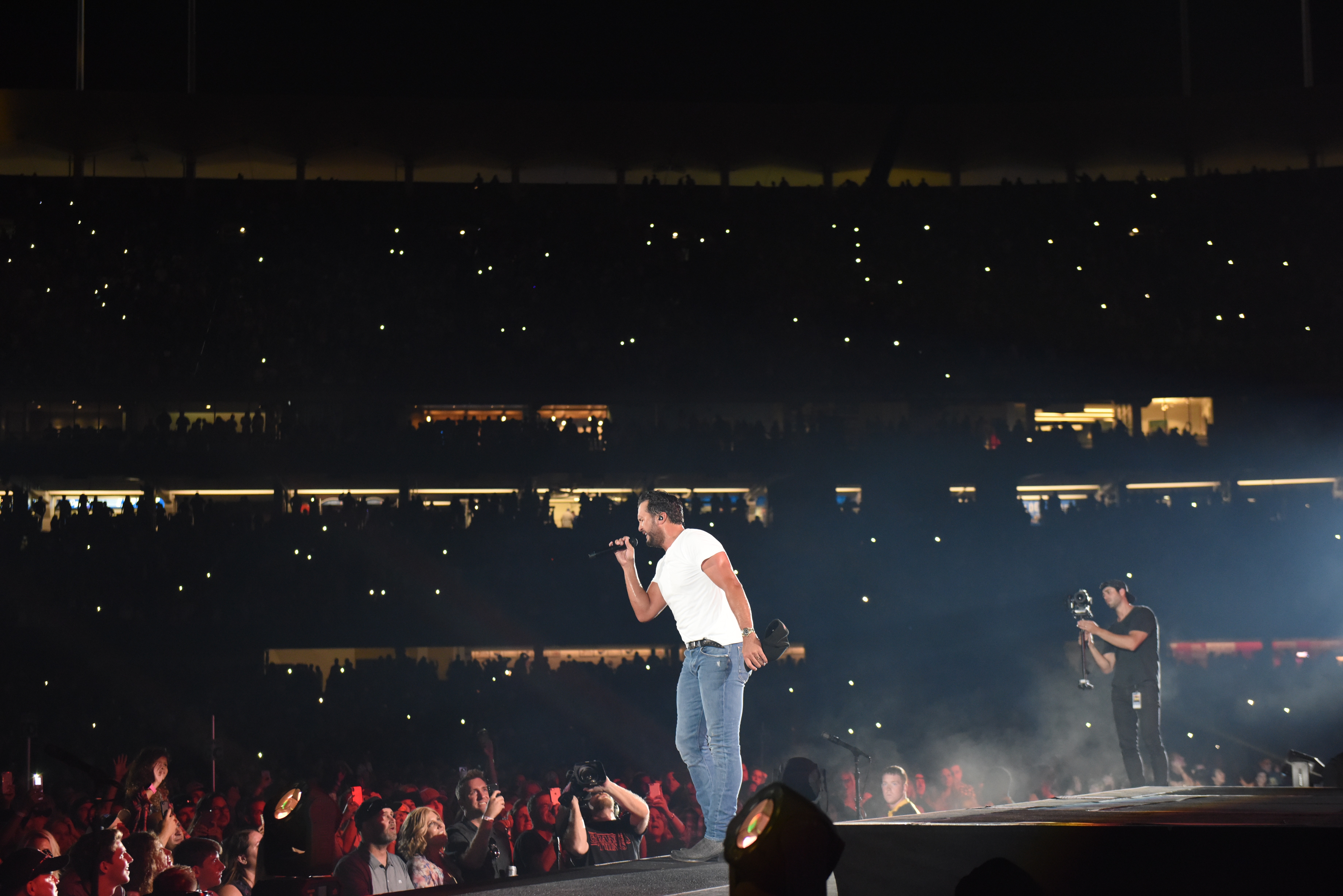 Luke Bryan Performs At Dodger Stadium