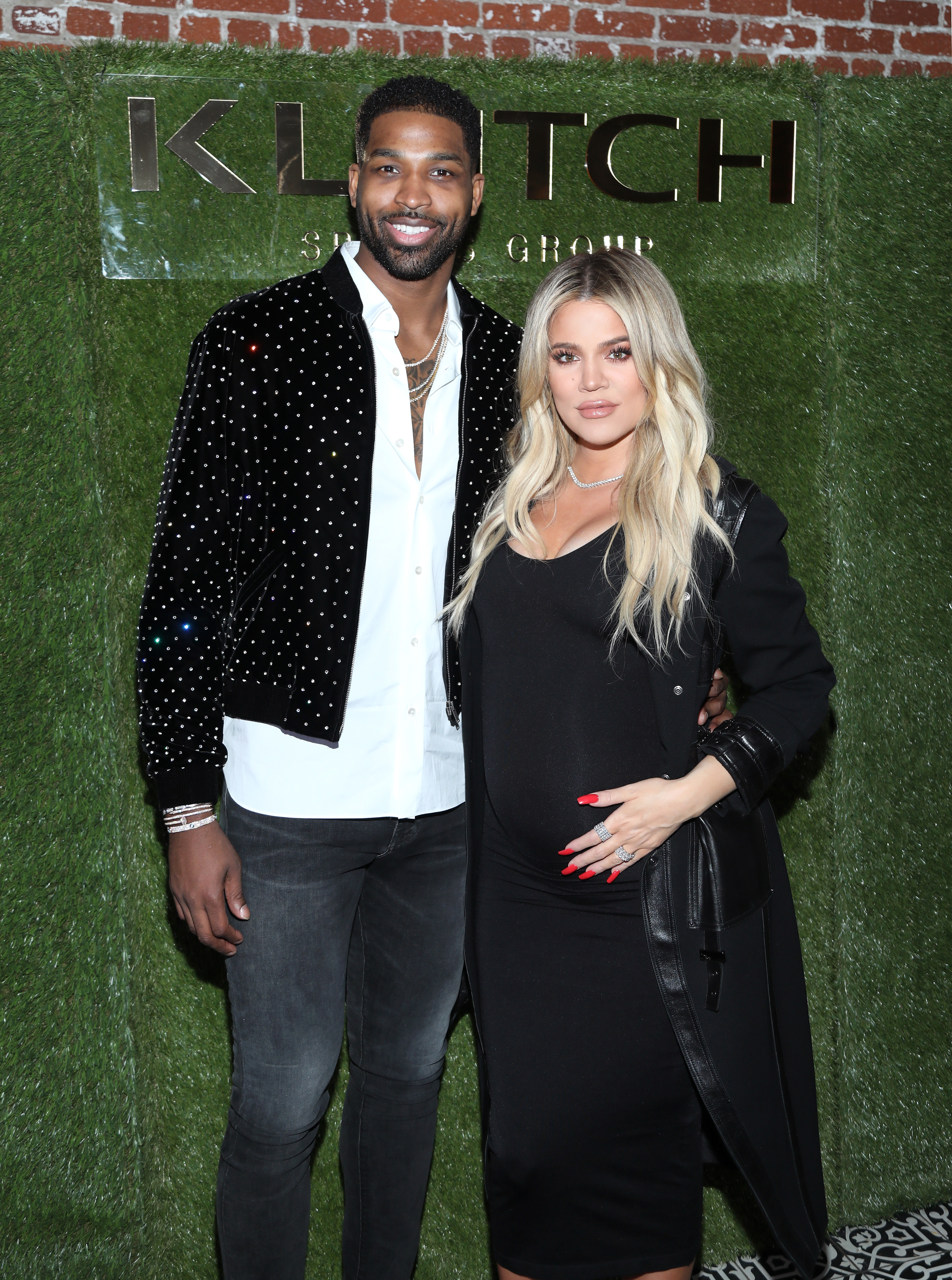 Khloé Kardashian and Tristan Thompson attend the Klutch Sports Group “The Game Is Every-Thing” Dinner presented by Remy Martin