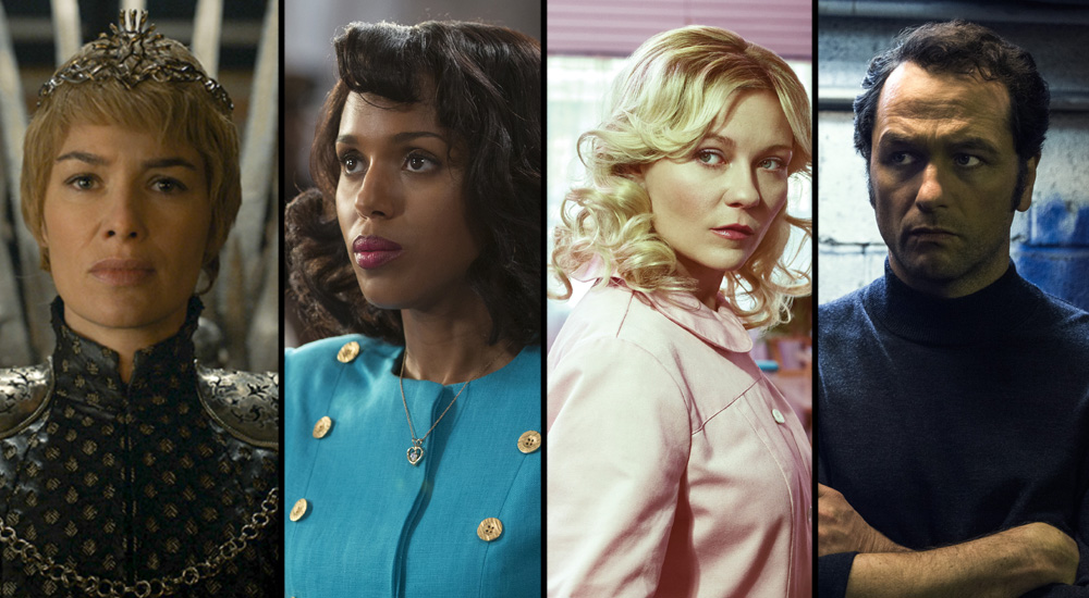 ‘Game of Thrones’ is nominated, Kerry Washington is nominated for her role in ‘Confirmation’ and so is the program, Kirsten Dunst is nominated for ‘Fargo,’ and Matthew Rhys is nominated for his role in ‘The Americans’