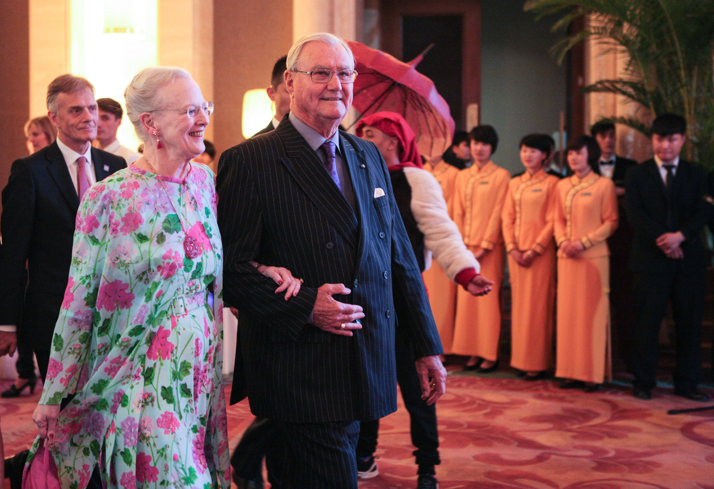 Queen Margrethe Of Denmark Visits China