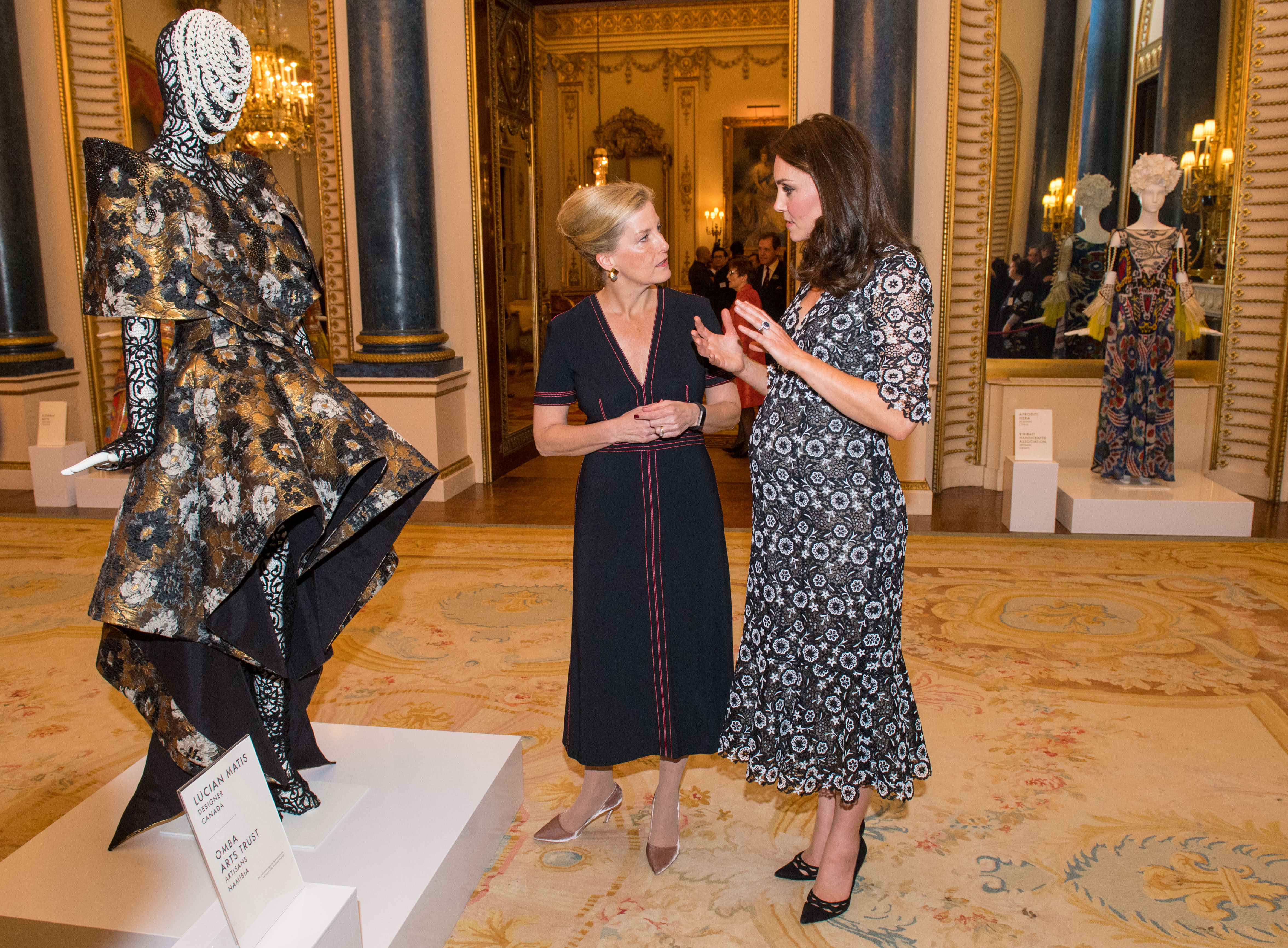 The Commonwealth Fashion Exchange Reception At Buckingham Palace