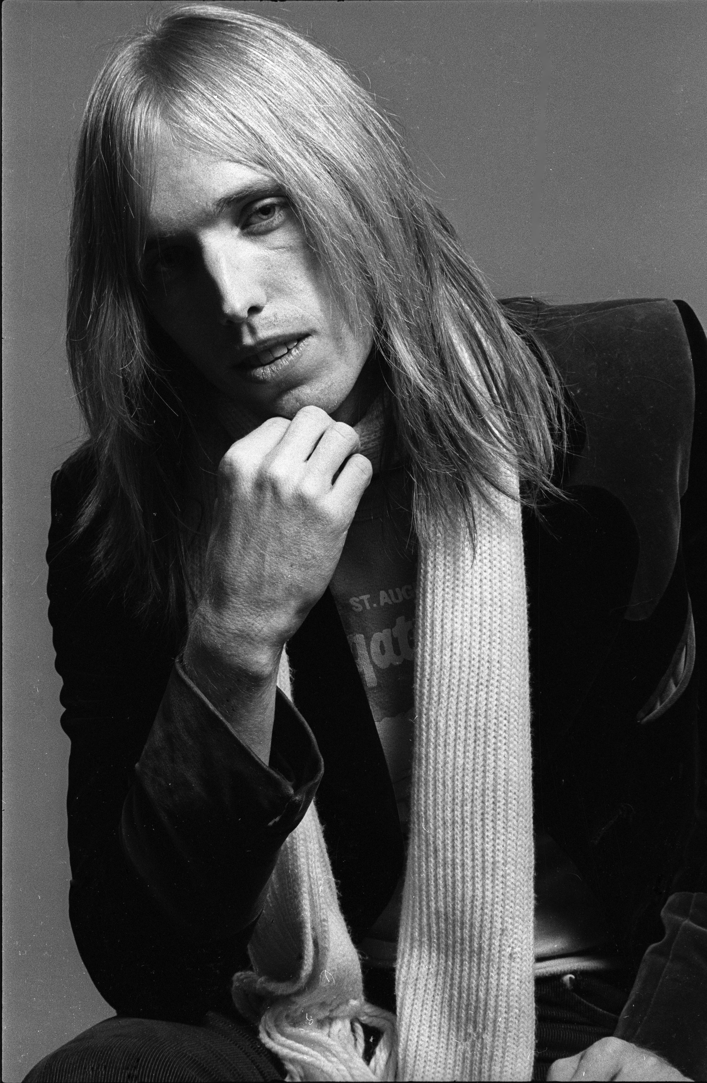 Tom Petty from Tom Petty and the Heartbreakers posed in New York in 1976