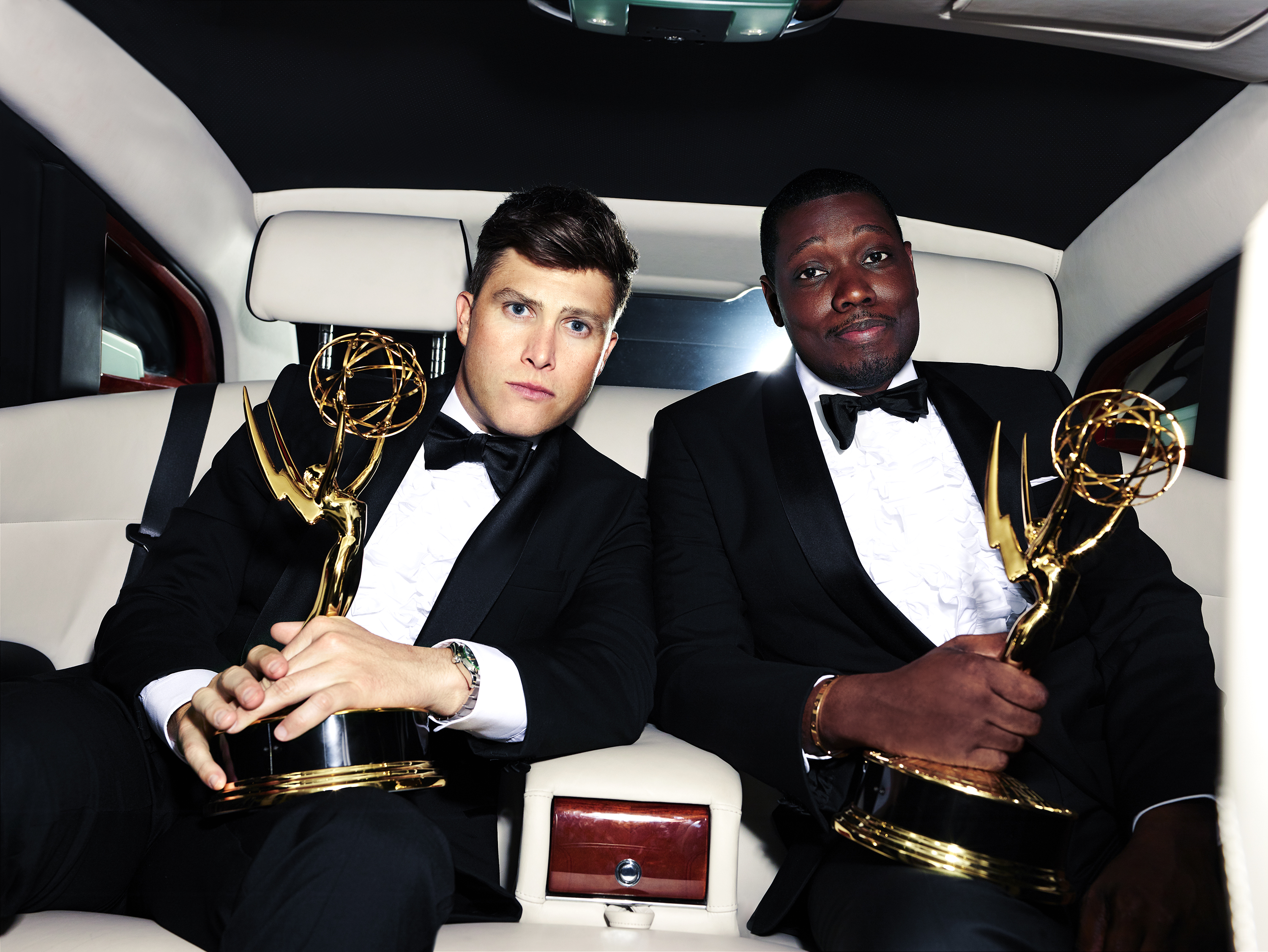 Michael Che and Colin Jost Are The Sexiest Emmy Hosts Of ...