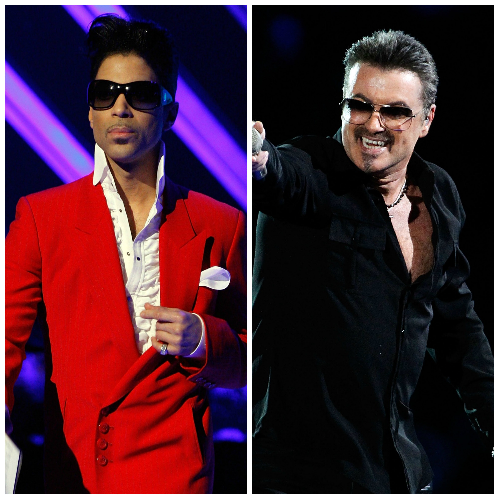 Prince and George Michael