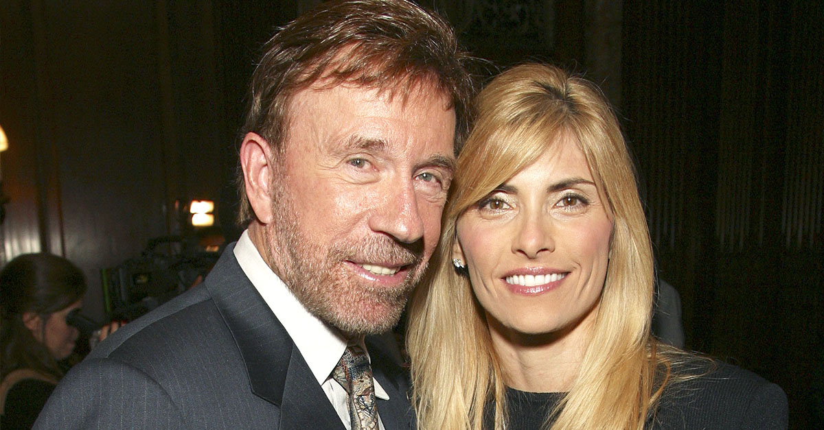 Chuck Norris and his Wife Gena during Chuck Norris Host’s The Launch Party For Jerry Jenkins’ Solo Faith Based Novel Soon: The Beginnig of the End at New York Public Library in New York City