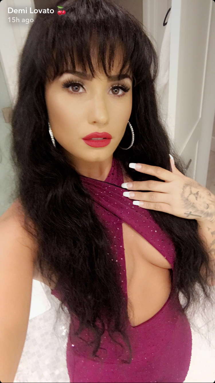 Demi Lovato as Selena Quintanilla