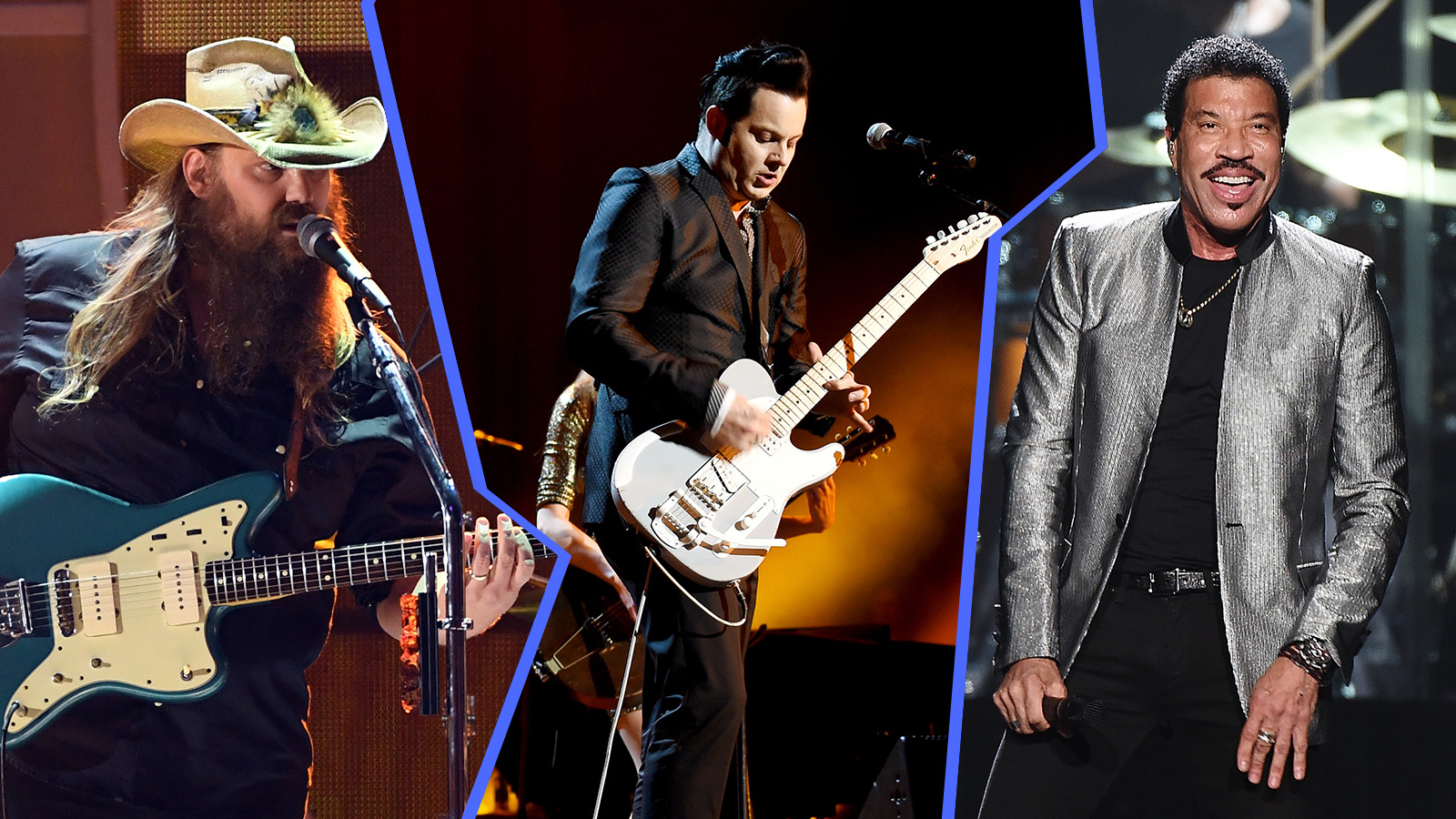 Chris Stapleton, Jack White & Lionel Richie