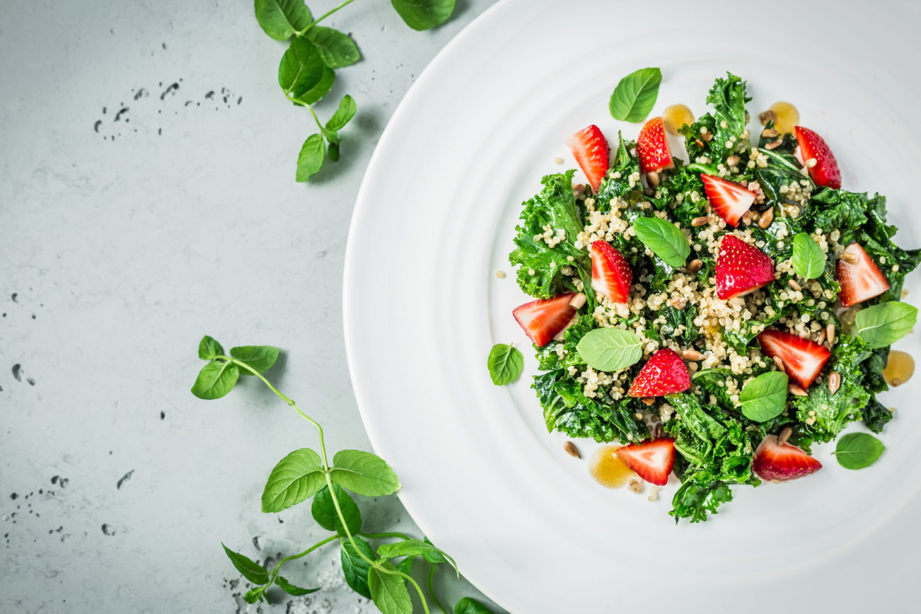 Berry Quinoa Salad 