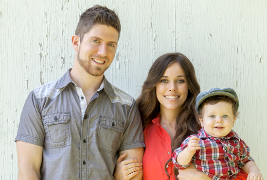 Ben Seewald, Jessa (Duggar) Seewald and baby Spurgeon of TLC’s ‘Counting On’