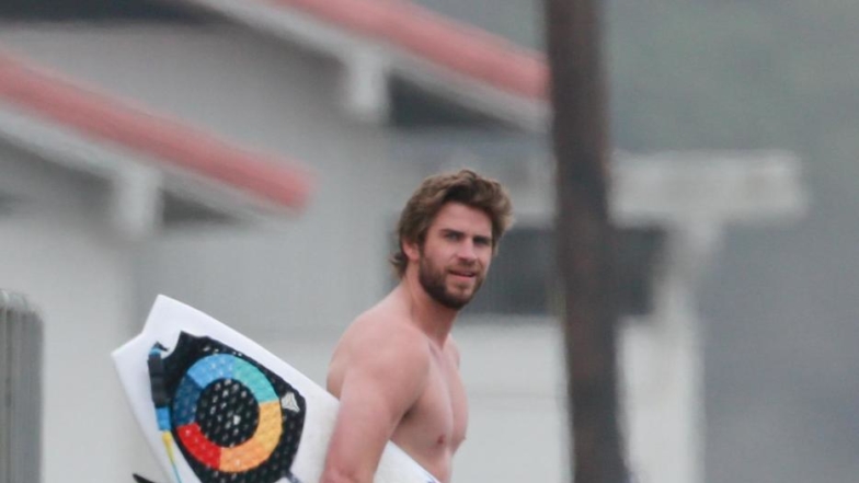6 Insanely Hot Pics Of Liam Hemsworth Surfing In Malibu That You Need In Your Life