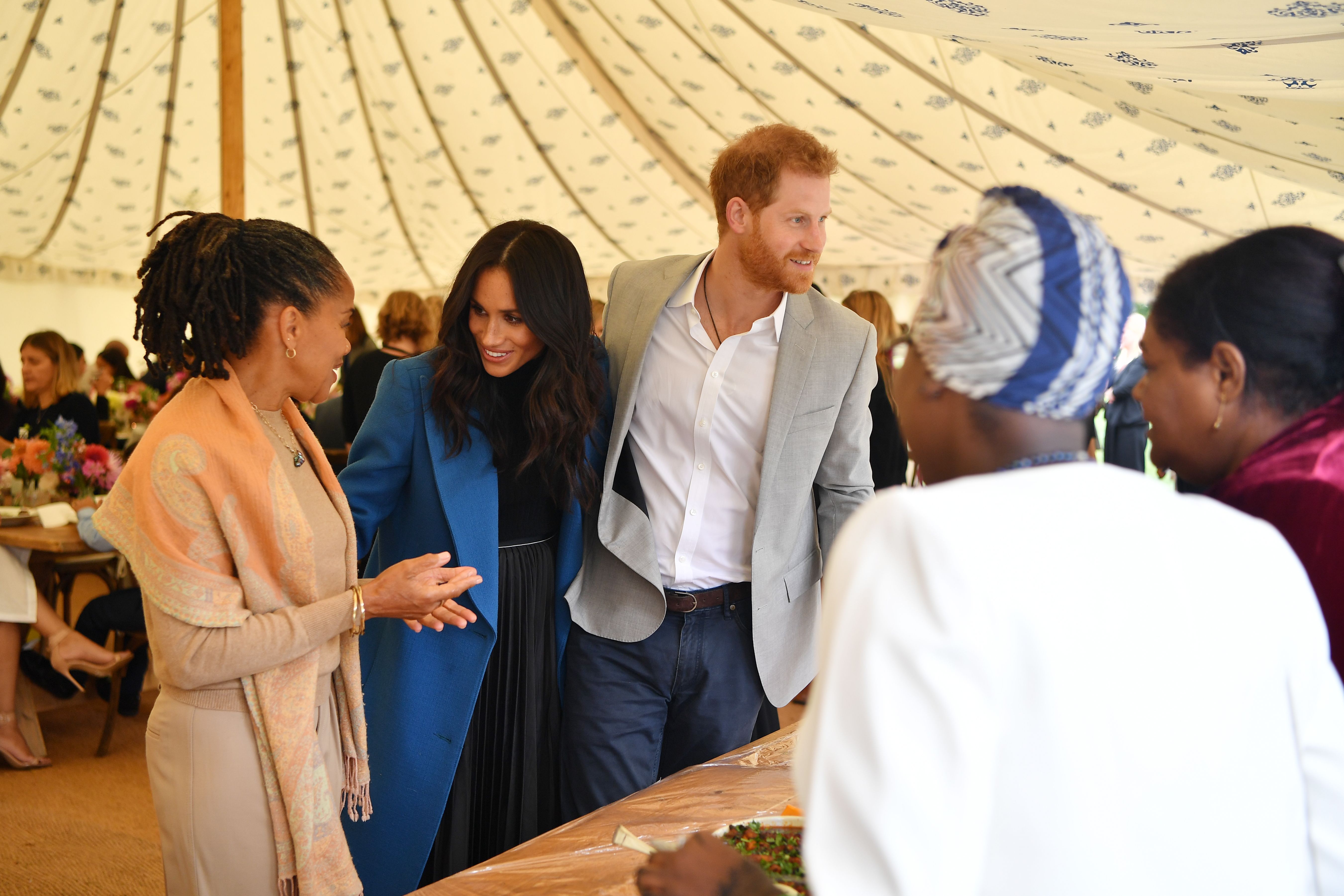Meghan Markle Celebrates The Launch Of Her Cookbook With Mom Doria