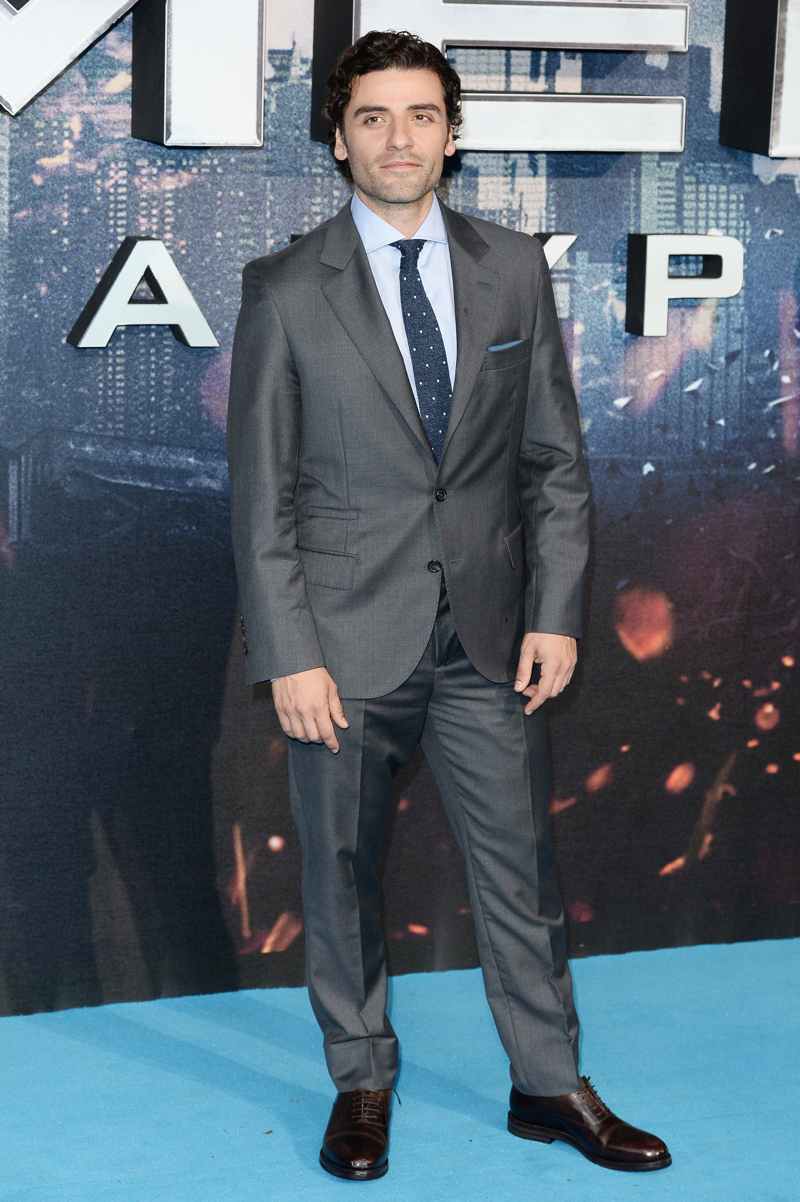 Oscar Isaac attends a Global Fan Screening of 'X-Men Apocalypse' at BFI IMAX on May 9, 2016 in London