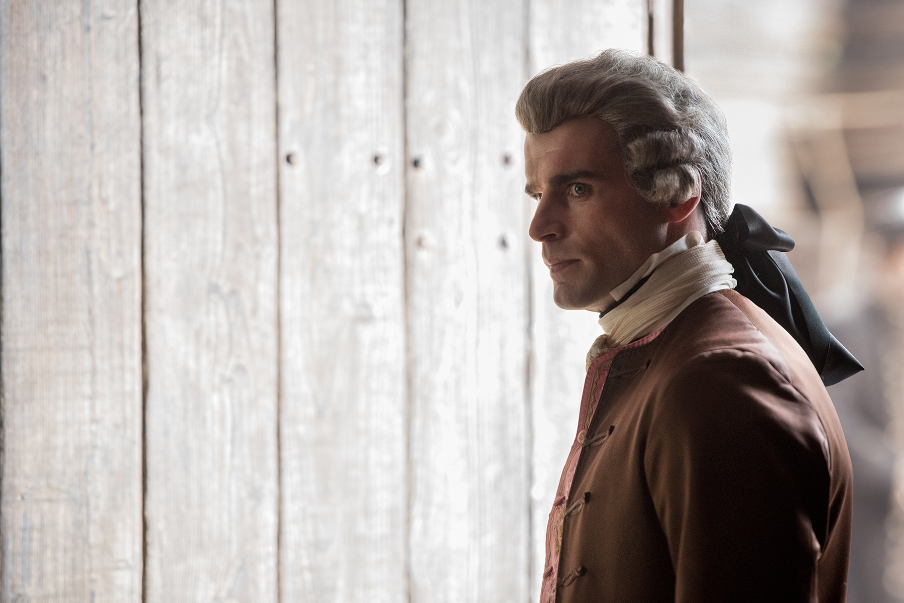 Stanley Weber as Le Comte St. Germain in ‘Outlander’ Season 2, Episode 1 — ‘Through A Glass, Darkly’