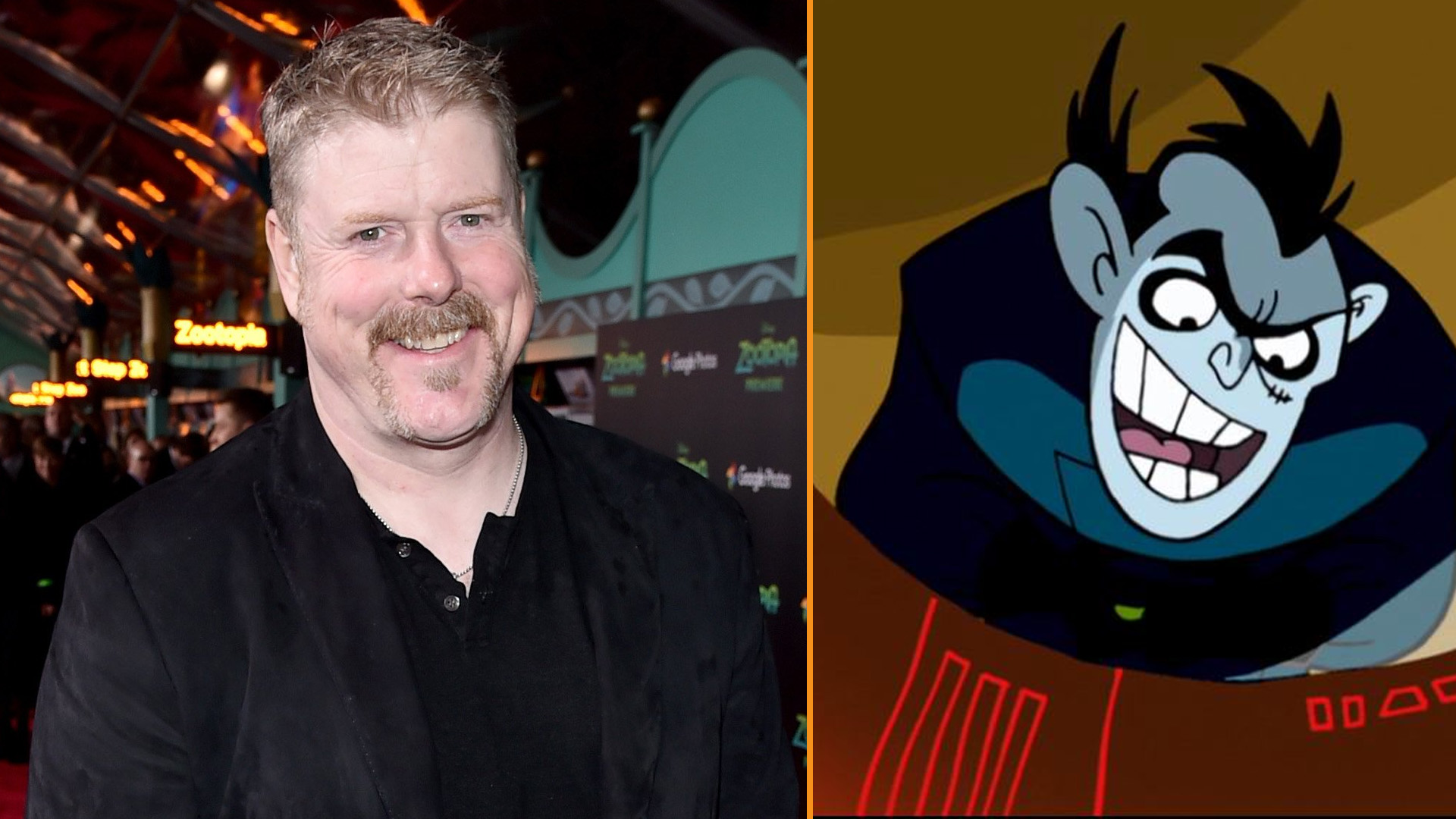 Actor John DiMaggio voiced Kim's iconic archenemies, the evil Dr. Drakken!